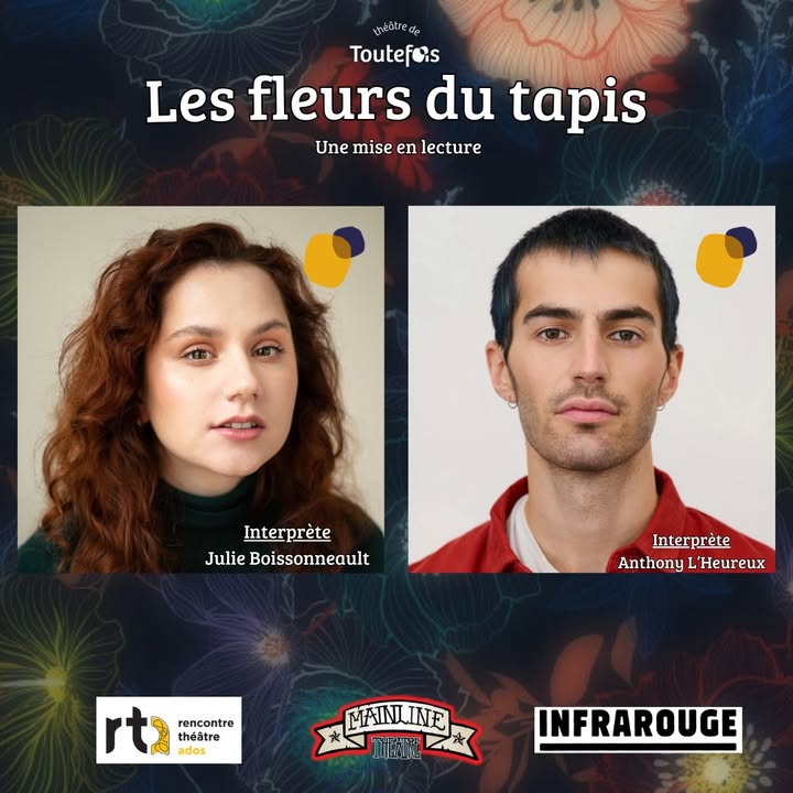 ⛈ LES INTERPRÈTES 🍿 Dans les fleurs du tapis, 6 personnages partagent…