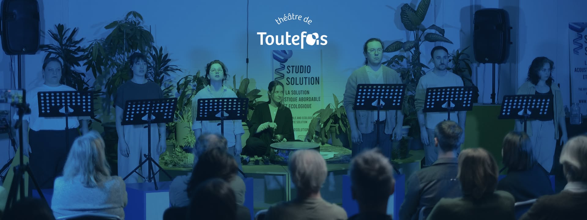 Ensemble. – JERRY, sortie de résidence – 27 février 2025 Crédit photo…